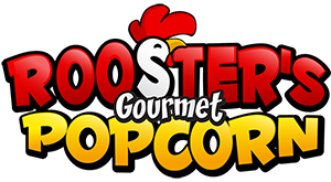 Roosters Gourmet Popcorn Logo